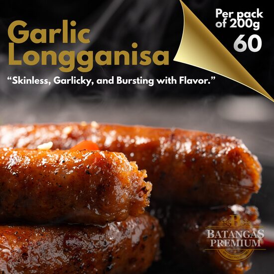 Pork Garlic Longganisa