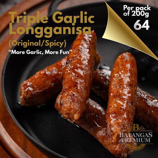 Triple Garlic Longganisa