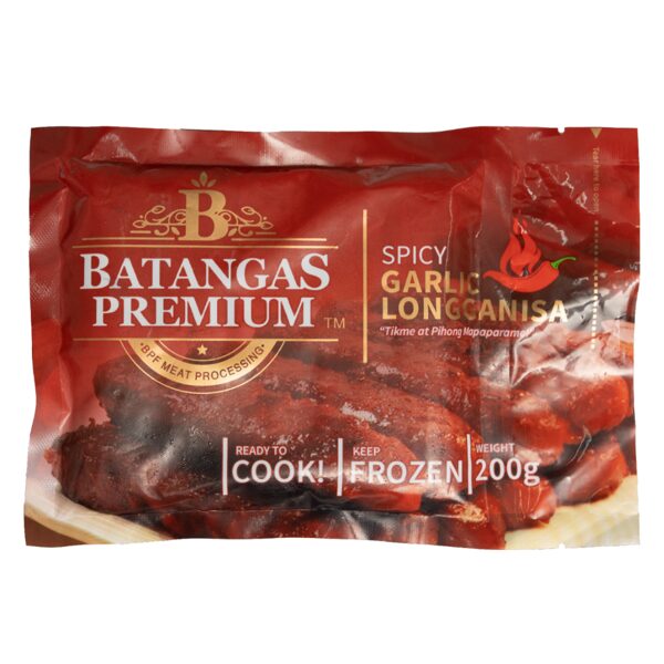 Spicy Garlic Longganisa (5 Packs)