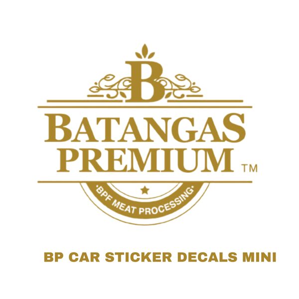 BP CAR STICKER DECALS MINI